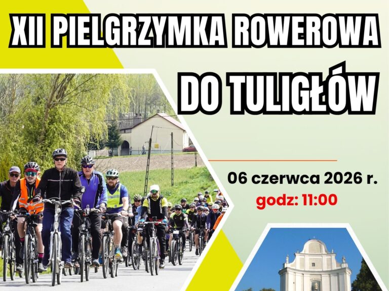 Pielgrzymka rowerowa do Tuligłów 2026