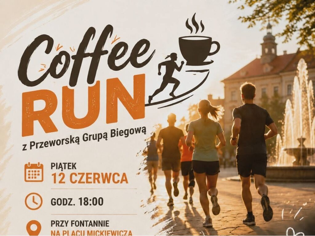 Przeworska Grupa Biegowa organizuje „Coffee Run” już 12 czerwca