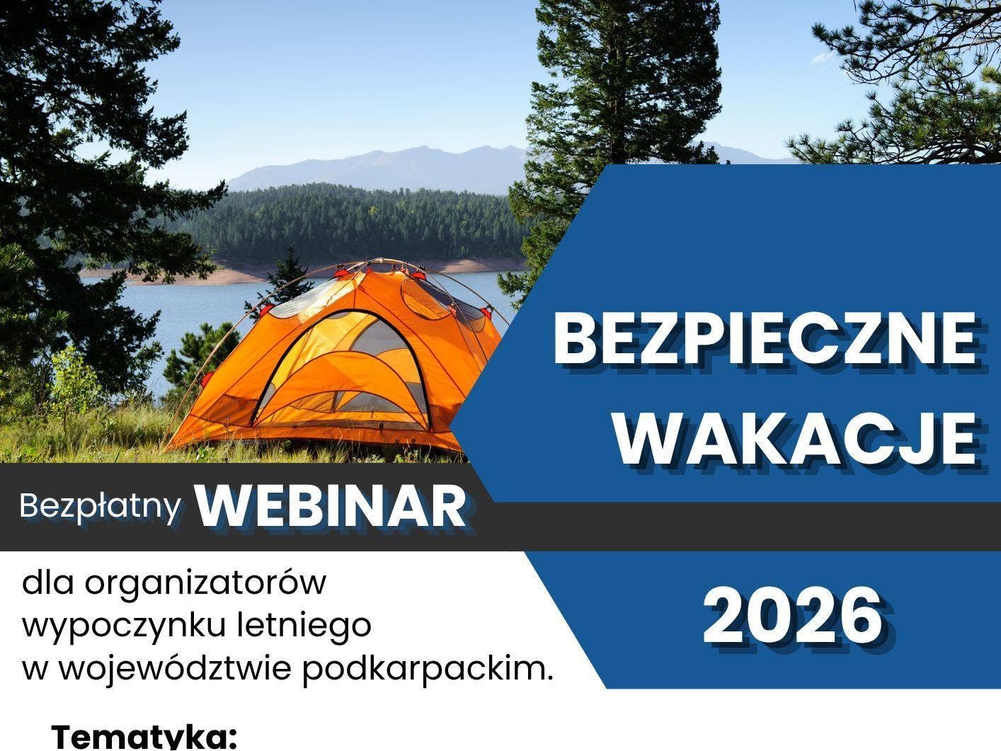Organizujesz Kolonie Lub Ob&oacute;z W Te Wakacje? Sanepid I Policja Organizują Ważne, Darmowe Szkolenie