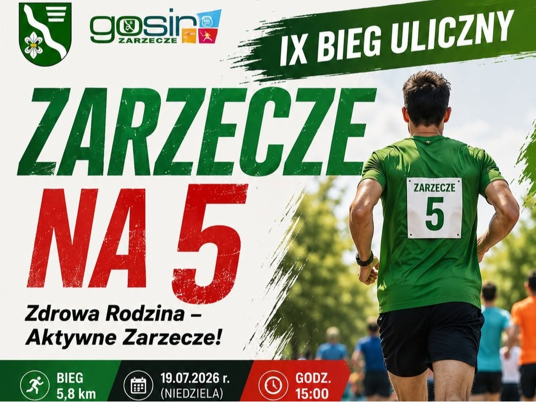 Lokalna Gazeta Internetowa 34 Gotowi Na Sportowe Wyzwanie? Zbliża Się Kultowy Bieg Uliczny „Zarzecze Na 5”!