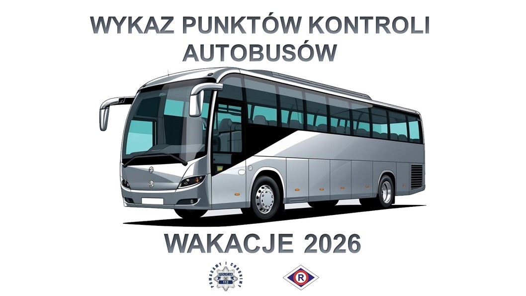 Lokalna Gazeta Internetowa 26 Wykaz Punktów Kontroli Autobusów - Wakacje 2026