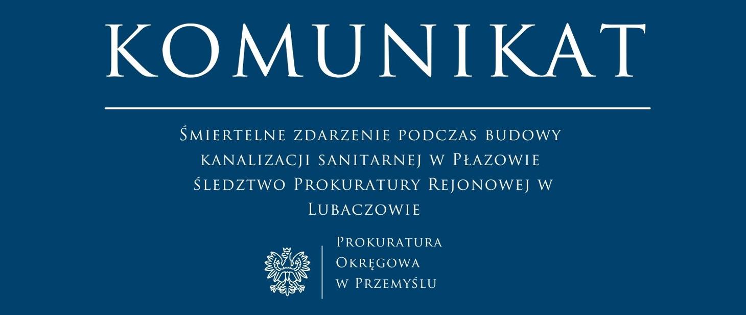 Lokalna Gazeta Internetowa 9 Śmiertelne Zdarzenie Podczas Budowy Kanalizacji Sanitarnej W Płazowie