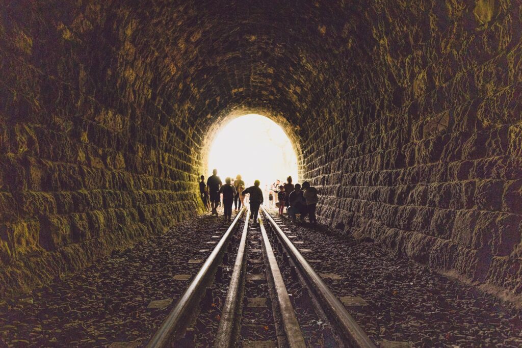 Tunel Wąskotorówki Pogórzanin