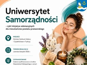 Uniwersytet Samorządności w Tryńczy 2026 plakat