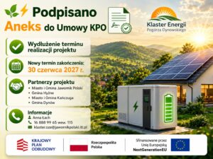 Więcej czasu na unijne miliony! Jawornik Polski i Kańczuga inwestują w darmową energię ze słońca