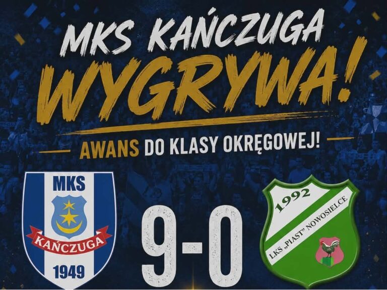 Pogrom i cztery gole jednego piłkarza! MKS Kańczuga zmiażdżył rywali 9:0