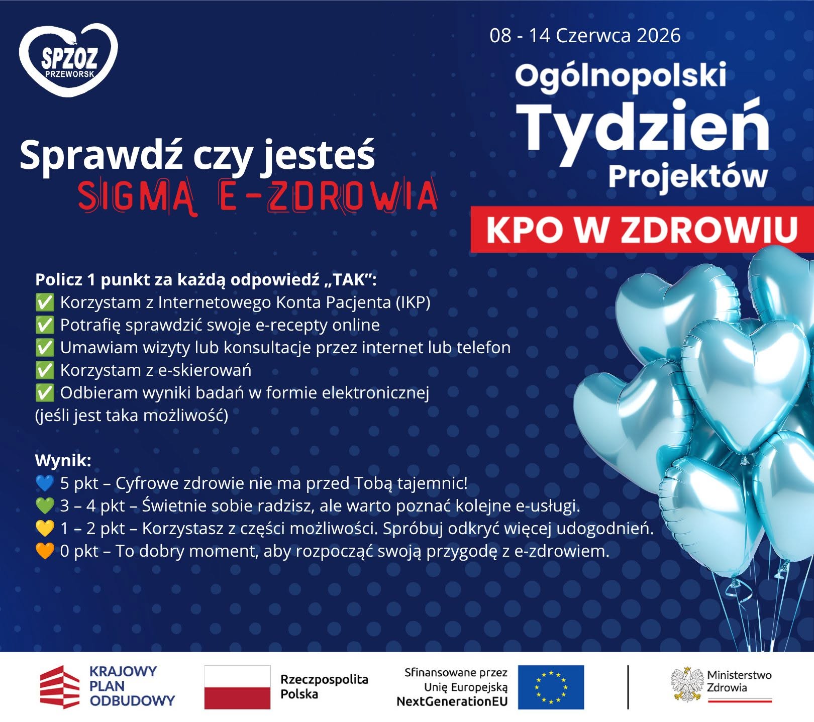 Czy Jesteś &bdquo;Sigmą E-Zdrowia&rdquo;? Przeworski Szpital Sprawdza Naszą Wiedzę W Cyfrowym Świecie