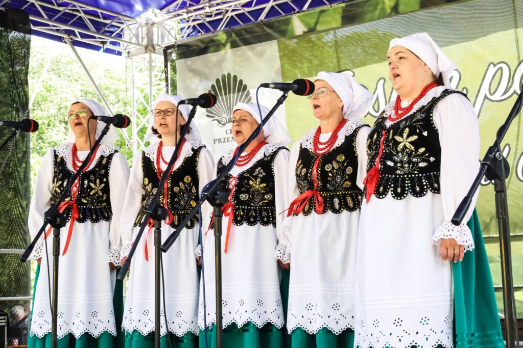 Pieśni zalotne i dziadowskie opanowały Zarzecze. 20 zespołów walczyło w pałacowym parku
