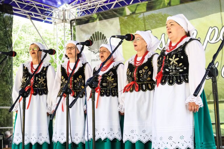 Pieśni zalotne i dziadowskie opanowały Zarzecze. 20 zespołów walczyło w pałacowym parku