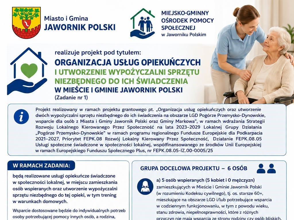 Lokalna Gazeta Internetowa 8 Nowe Wsparcie Dla Seniorów. W Jaworniku Polskim Rusza Projekt Opiekuńczy I Wypożyczalnia Sprzętu