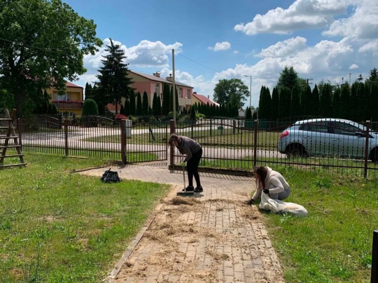 Centrum Integracji Społecznej w Tryńczy podsumowało akcję porządkową w sołectwach