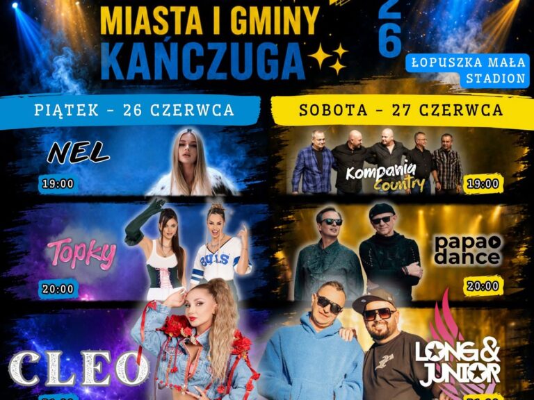 O której godzinie śpiewa Cleo? Sprawdź pełny, oficjalny rozkład jazdy Dni Kańczugi