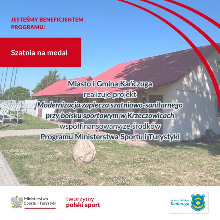 Ponad ćwierć miliona złotych na nowoczesny obiekt sportowy w Krzeczowicach