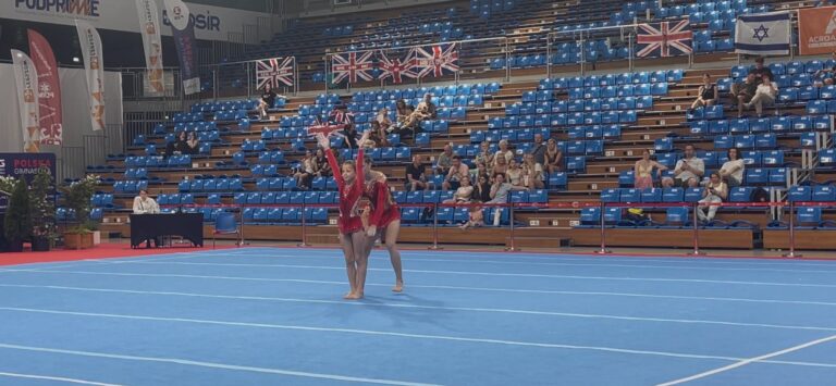 Laura Zawadzka na 5 miejscu w Rzeszów International Acro Cup 2026