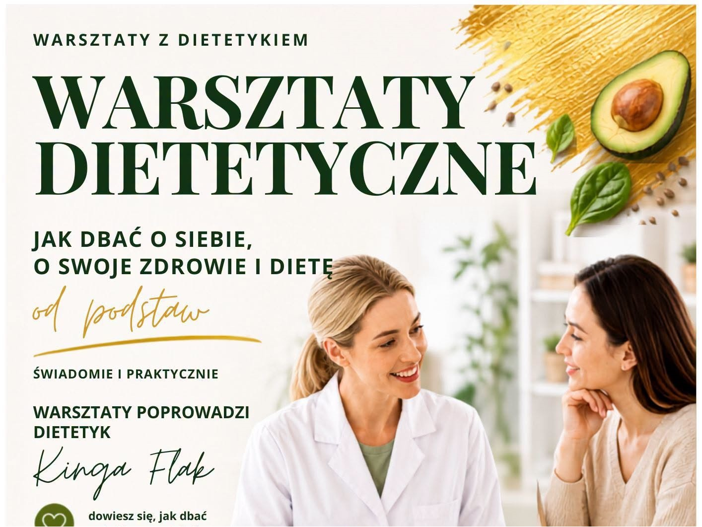 Lokalna Gazeta Internetowa 45 Dzisiaj W Tryńczy Bezpłatne Warsztaty Z Dietetykiem Kingą Flak