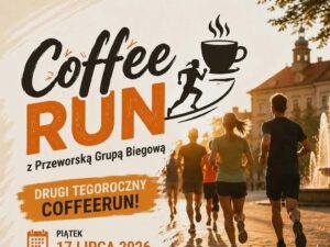 Pobiegnij po dawkę endorfin i... filiżankę kawy! Przeworska Grupa Biegowa zaprasza na plac Mickiewicza
