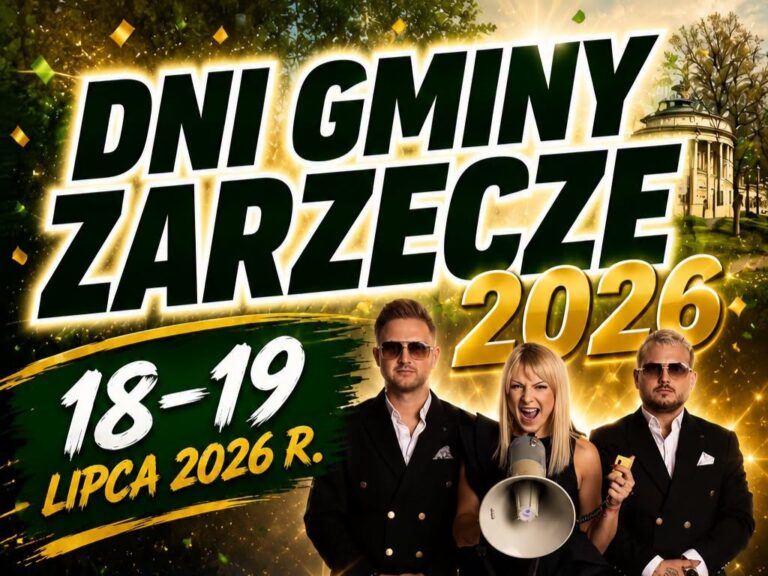 Dni Gminy Zarzecze 2026 już 18–19 lipca. Sprawdź pełny harmonogram koncertów i turniejów