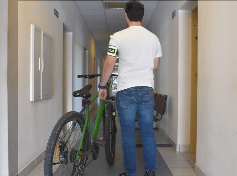 Kryminalni w czasie wolnym od służby zatrzymali sprawcę kradzieży roweru
