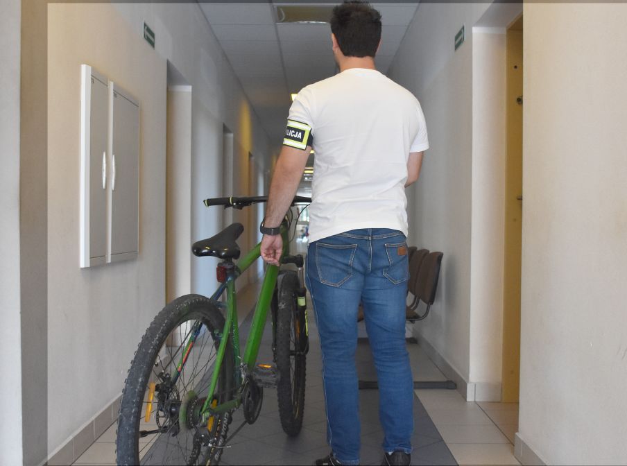 Kryminalni w czasie wolnym od służby zatrzymali sprawcę kradzieży roweru