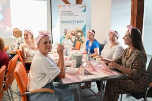 Kosmetolog Stella Rzewuska poprowadziła warsztaty