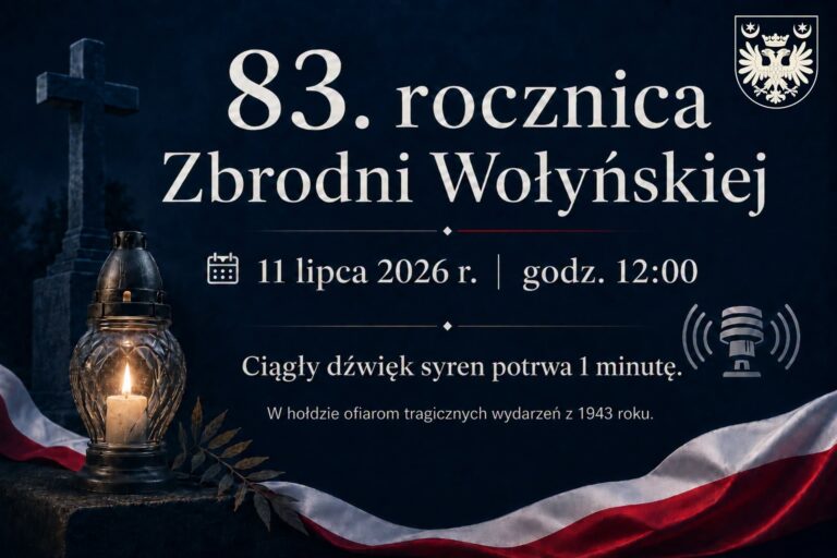 83 rocznica tragicznych wydarzeń z 1943 roku