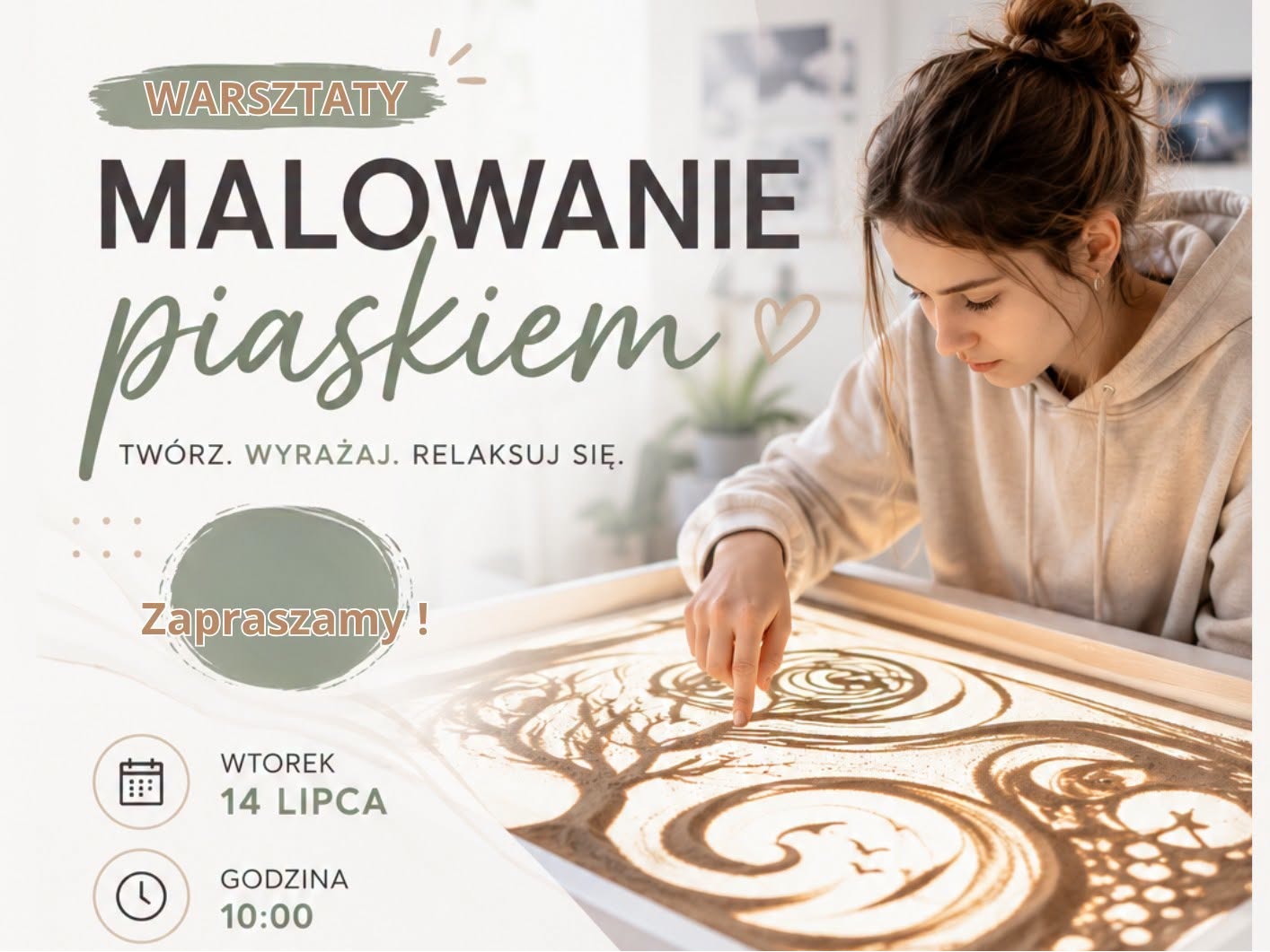 Lokalna Gazeta Internetowa 32 Warsztaty Malowania Piaskiem W Tryńczy