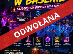 Nocna Dyskoteka w Basenie odwołana. Organizatorzy przepraszają mieszkańców