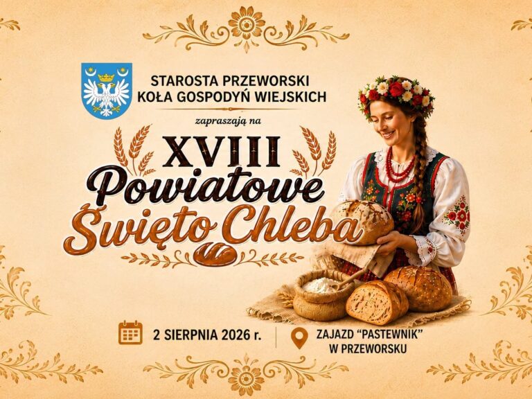 XVIII Powiatowe Święto Chleba w Przeworsku plakat