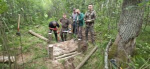 Zastawki na rowach i ochrona torfowisk w sieniawskim nadleśnicwie