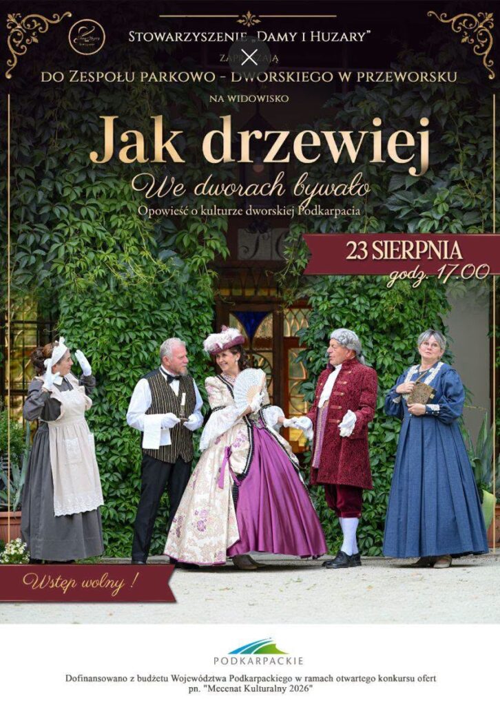 Plenerowa Kultura Pod Drzewem Roku 2026. Silesian Brass Quintet I Teatr W Parku 1 Plenerowa Kultura Pod Drzewem Roku 2026. Silesian Brass Quintet I Teatr W Parku