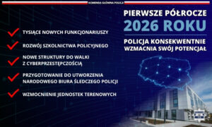 Podsumowanie pierwszego półrocza pracy policji w Polsce
