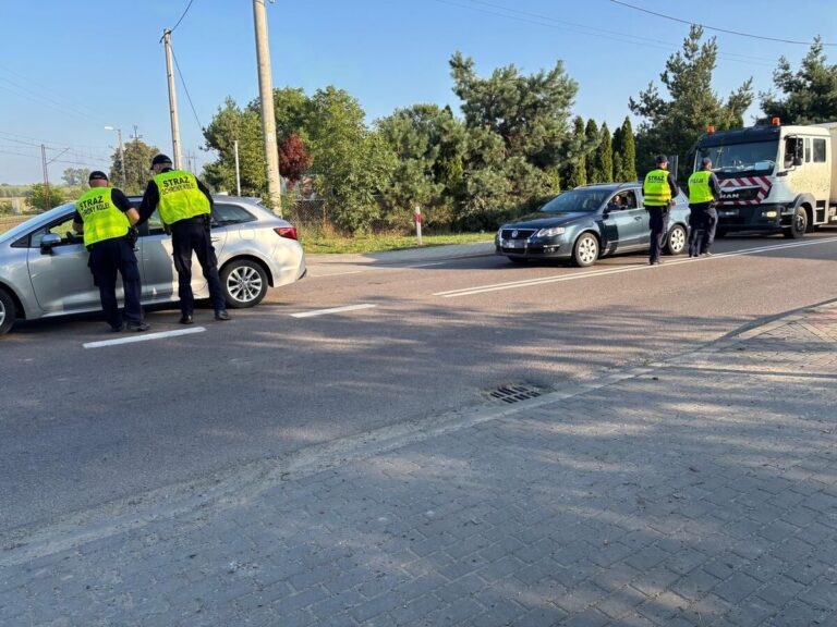 ,,Bezpieczny przejazd” – wspólne działania Policji i SOK