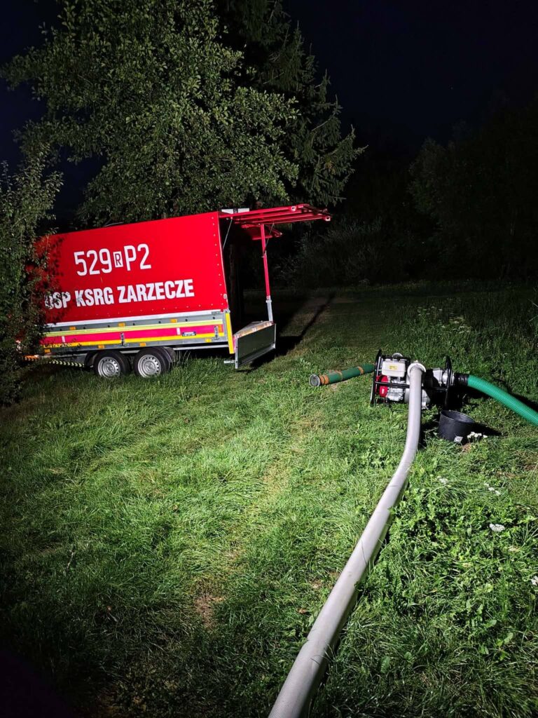 Strażacy I Wędkarze Ratowali Starorzecze Mleczki 1 Strażacy I Wędkarze Ratowali Starorzecze Mleczki