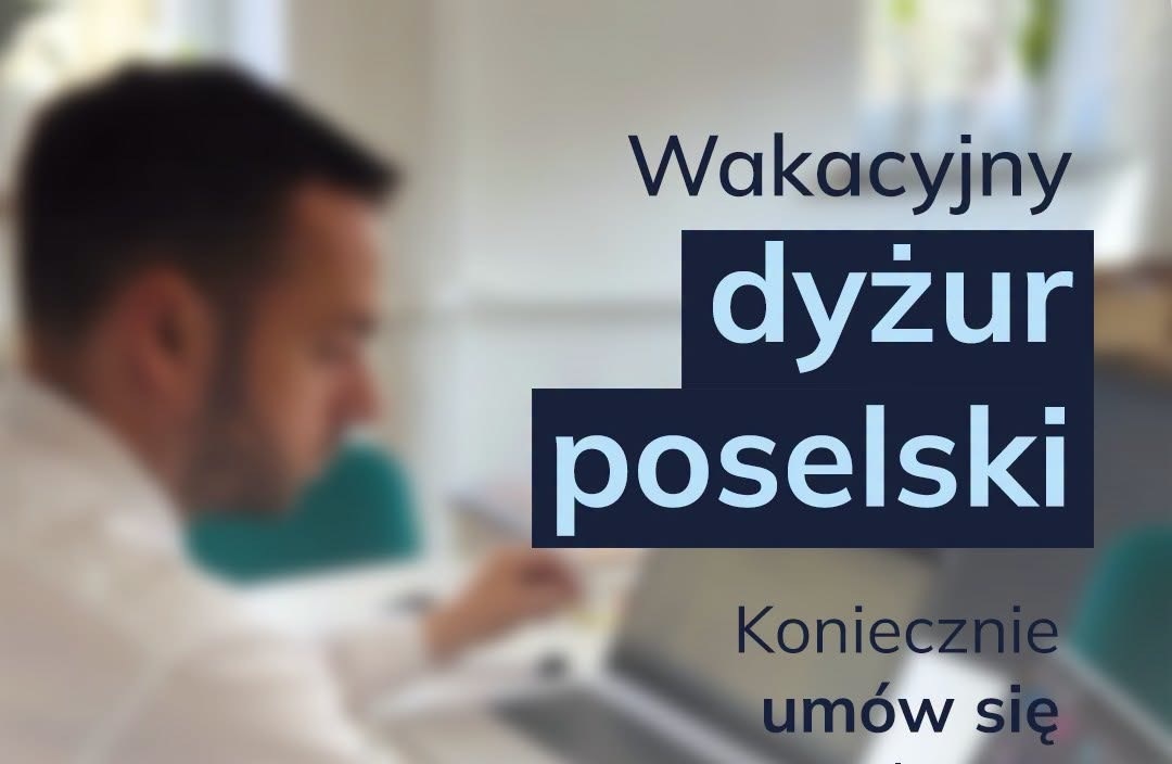 Lokalna Gazeta Internetowa 20 Dyżur Poselski W Przeworsku. 26 Sierpnia Bartosz Romowicz Spotka Się Z Mieszkańcami