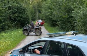Wspólne działania Policji i Straży Leśnej wobec użytkowników crossów i quadów