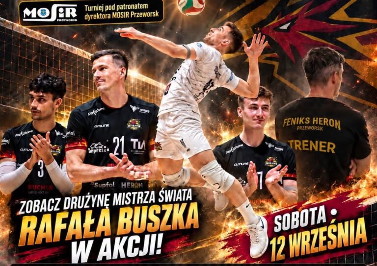 Drużyna mistrza świata zagra w Przeworsku! Wielkie siatkarskie emocje już w sobotę
