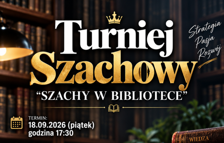 Turniej szachowy w bibliotece