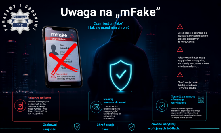 Nowe zagrożenie – „lewy mObywatel”, „mFake”, „Fake mObywatel”