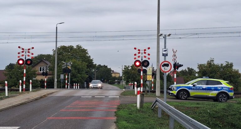 Bezpieczeństwo na strzeżonych przejazdach kolejowych