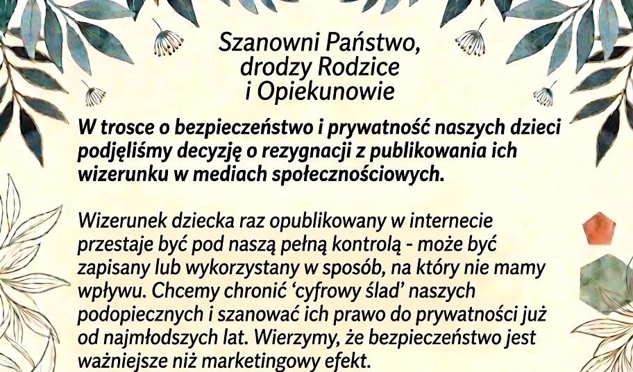 Lokalna Gazeta Internetowa 36 Przedszkole Miejskie Nr 3 Chroni Prywatność Dzieci. Koniec Z Publikacją Wizerunku W Sieci