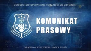Komunikat prasowy DORSZ