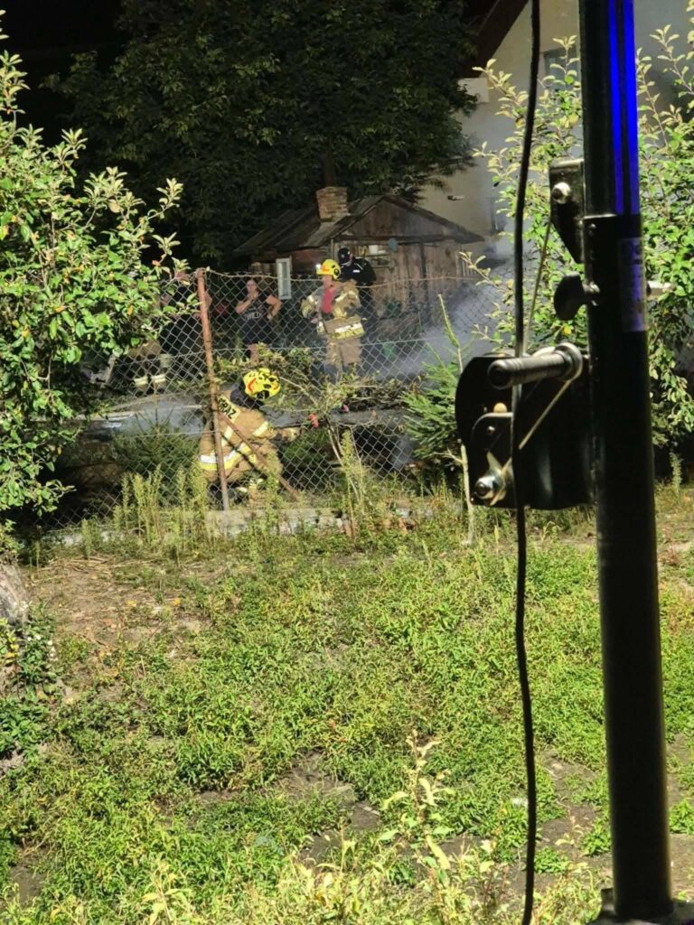 Nocny Pożar Budynku Gospodarczego W Adamówce 1 Nocny Pożar Budynku Gospodarczego W Adamówce