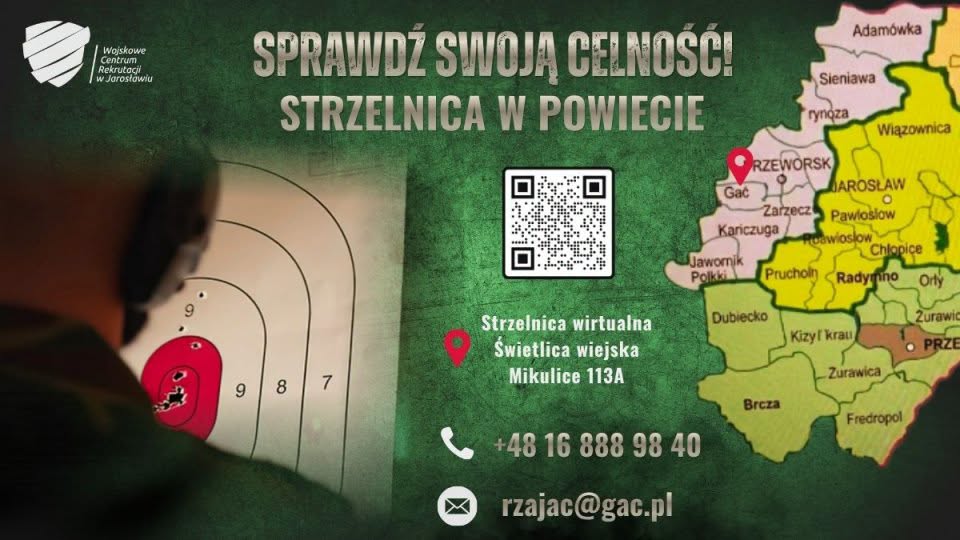 Lokalna Gazeta Internetowa 5 Wirtualna Strzelnica Laserowa W Mikulicach. Nowoczesny Trening Strzelecki W Gminie Gać
