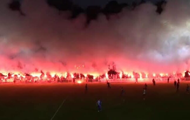 825278431_952730880620473_7520736133722666848_N Flagi, Race I Ogłuszający Doping! Kibice Orła Przeworsk Zrobili Show Na Nowym Stadionie