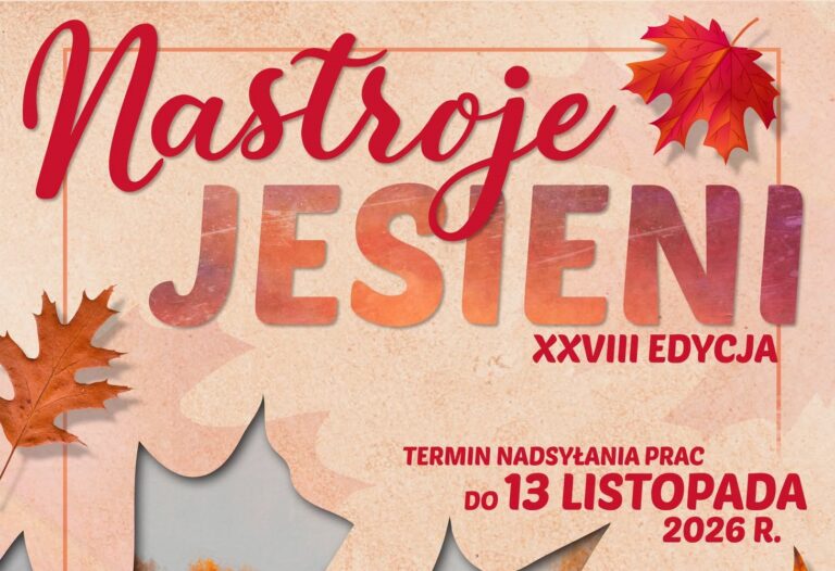 Pędzle, kredki i aparaty w dłoń! MOK Przeworsk rusza z 28 edycją konkursu "Nastroje Jesieni"