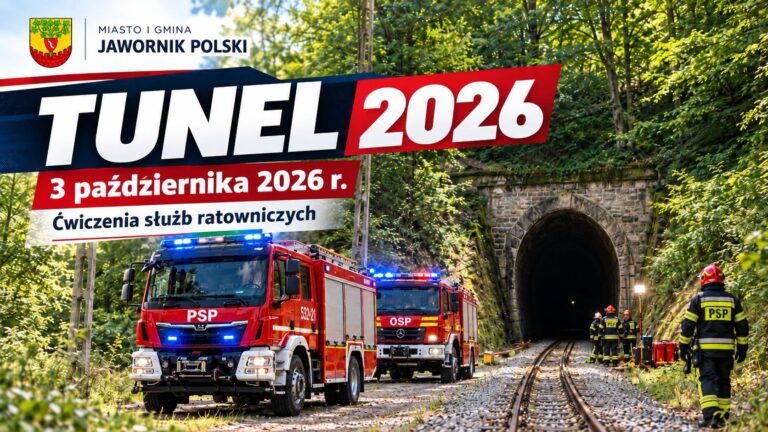 Ćwiczenia ratownicze "TUNEL 2026" w Jaworniku Polskim