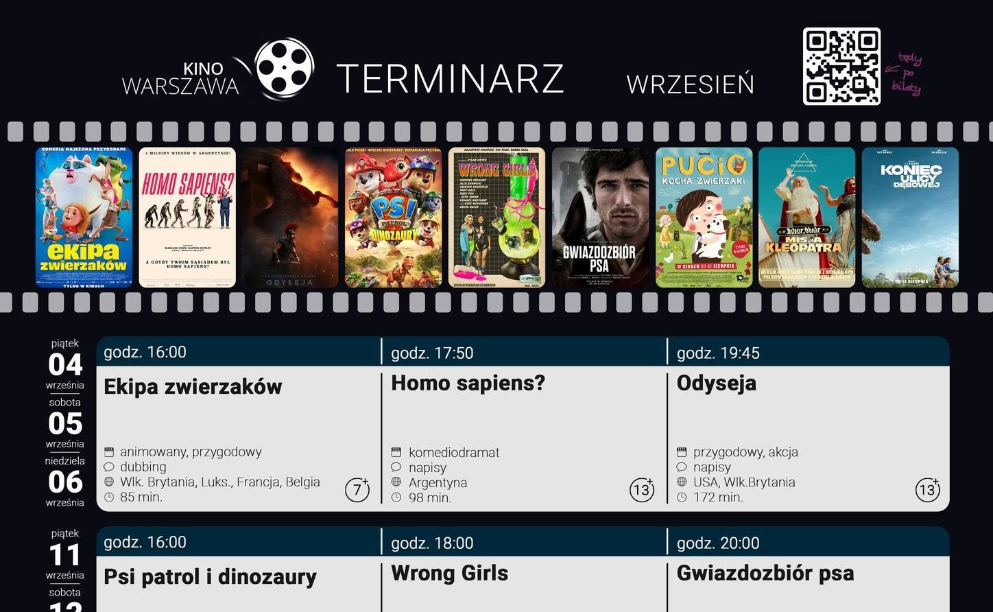 Lokalna Gazeta Internetowa 14 Fragment Terminarza Kina Na Wrzesień