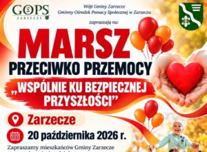 Mieszkańcy Zarzecza głośno powiedzą "nie" przemocy