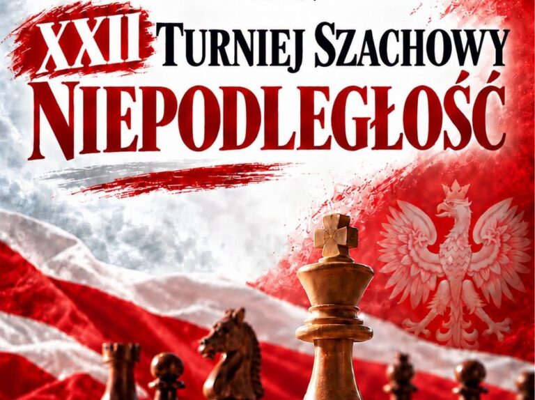 Turniej Szachowy "Niepodległość" 2026. MOSiR i Gambit zapraszają do rywalizacji