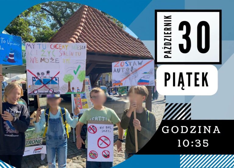Happening antysmogowy na Rynku w Kańczudze